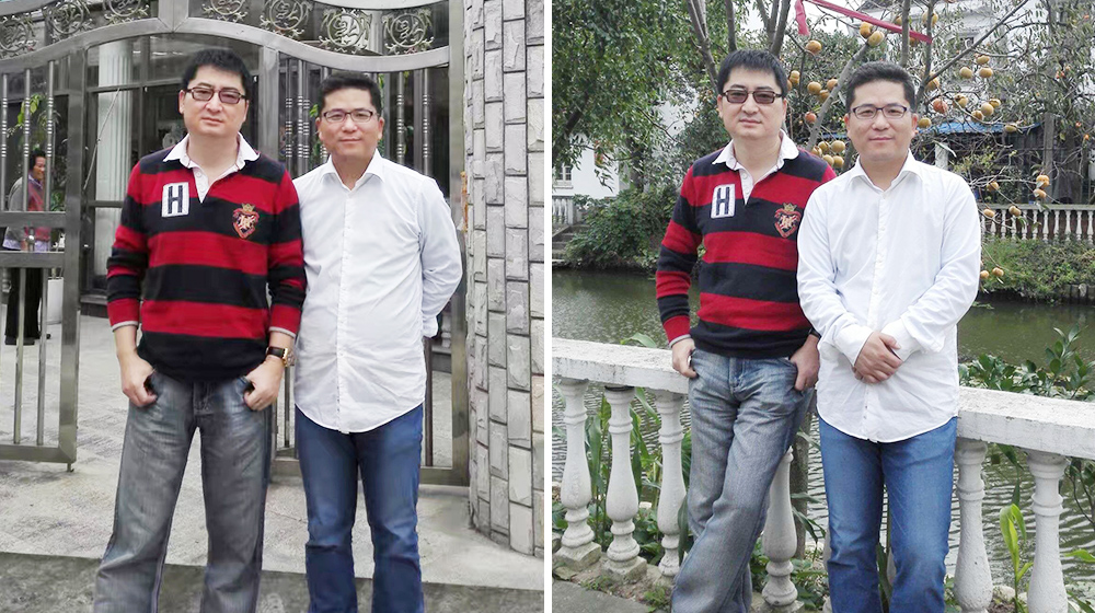 同窗情 2 2016年凌建民与王美彪同学相聚