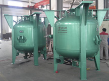 上海良时为中远船务喷砂房提供两台大型高效喷砂机