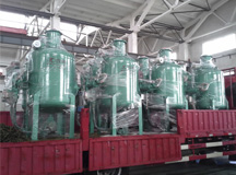 上海良时八台无线遥控高效喷砂机整装待发至集装箱喷砂房