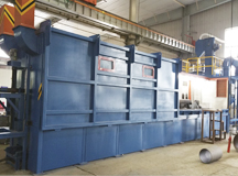 上海良时钢管内外壁自动喷砂机为制冷设备升级提供高性能技术装备