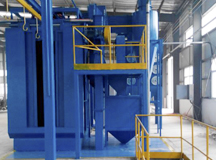 全自动太阳能热水器内胆喷砂机