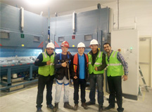 良时智能为北美某公司研制两套机器人自动化喷砂设备（德国大众奥迪Q5铝合金行李架自动喷砂机、墨西哥大众奥迪Q5铝合金行李架自动喷砂机 ）