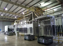 良时智能为某汽车零部件公司设计制造汽车热成型件喷抛丸涂油生产线