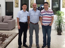 热烈欢迎意大利CMA机器人CEO Sergio 莅临良时交流合作