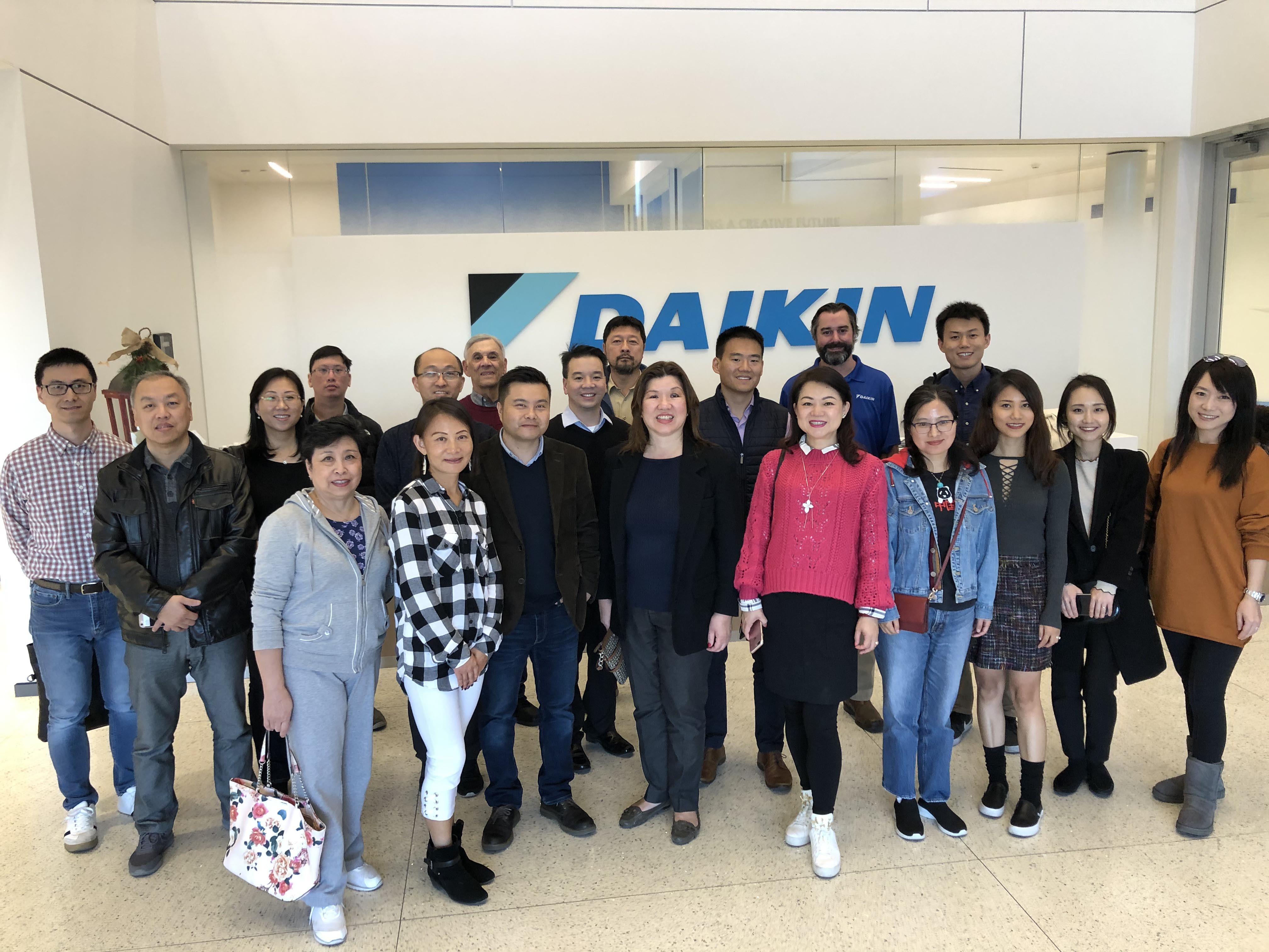 对标优秀企业|良时智能考察美国大金空调